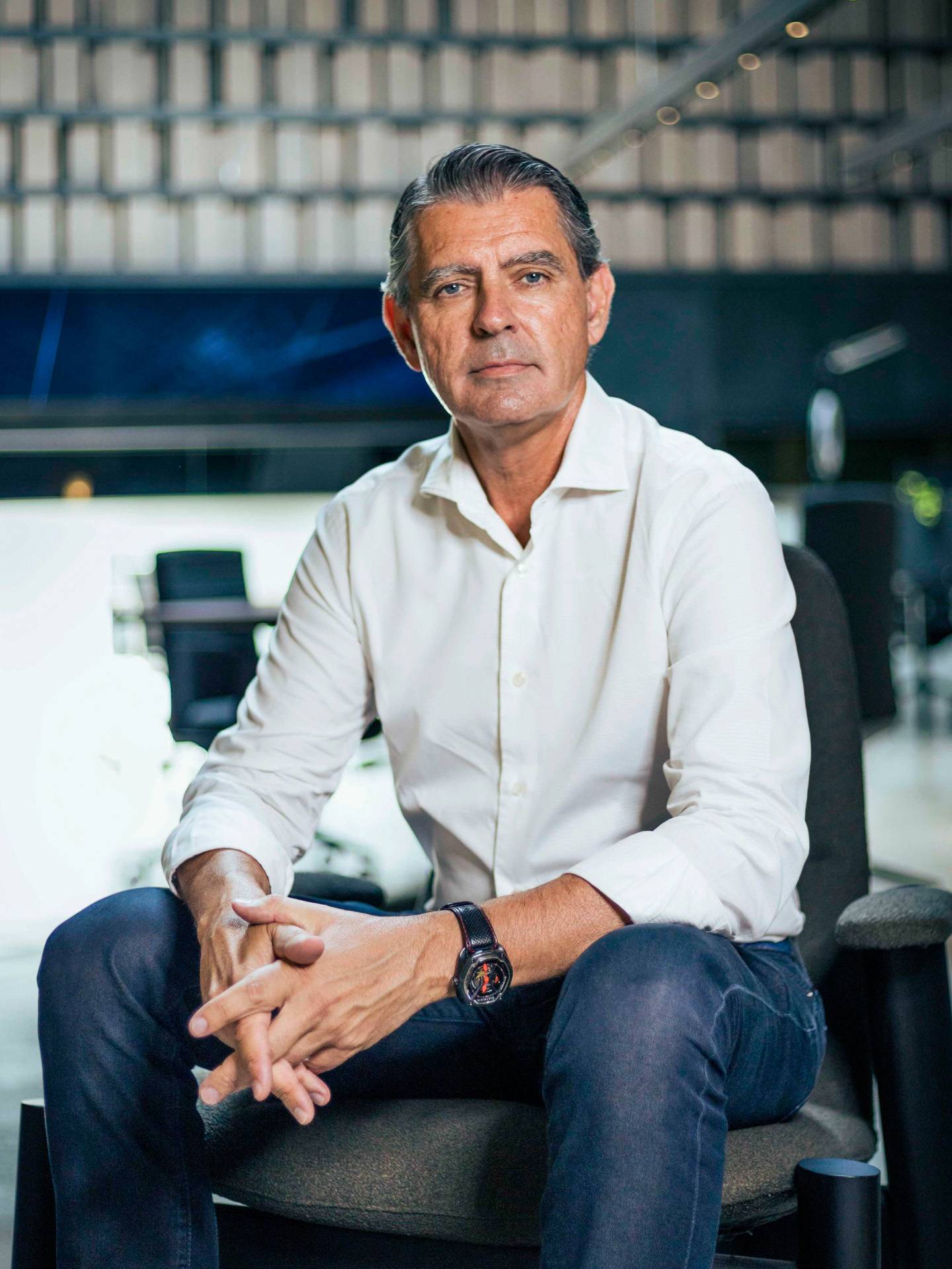 A portrait ofFran Sanchis